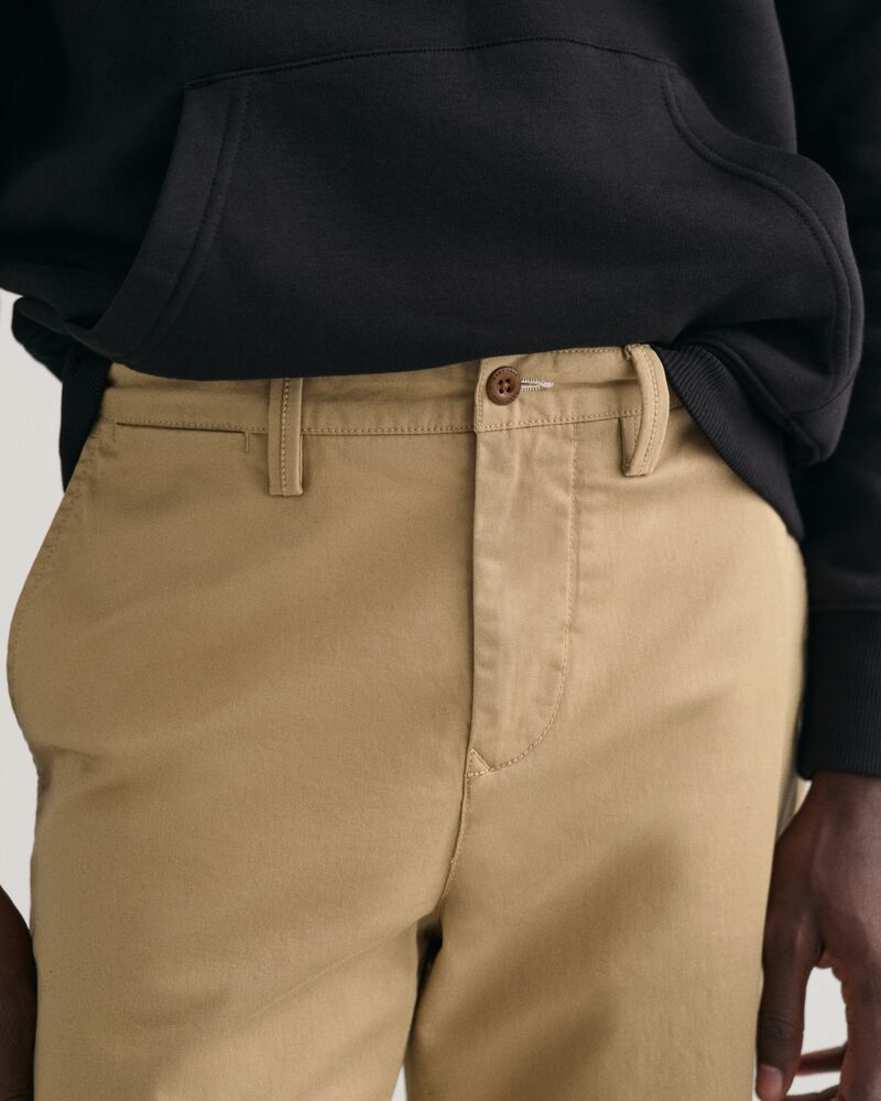Regular Fit Twill Chinos
