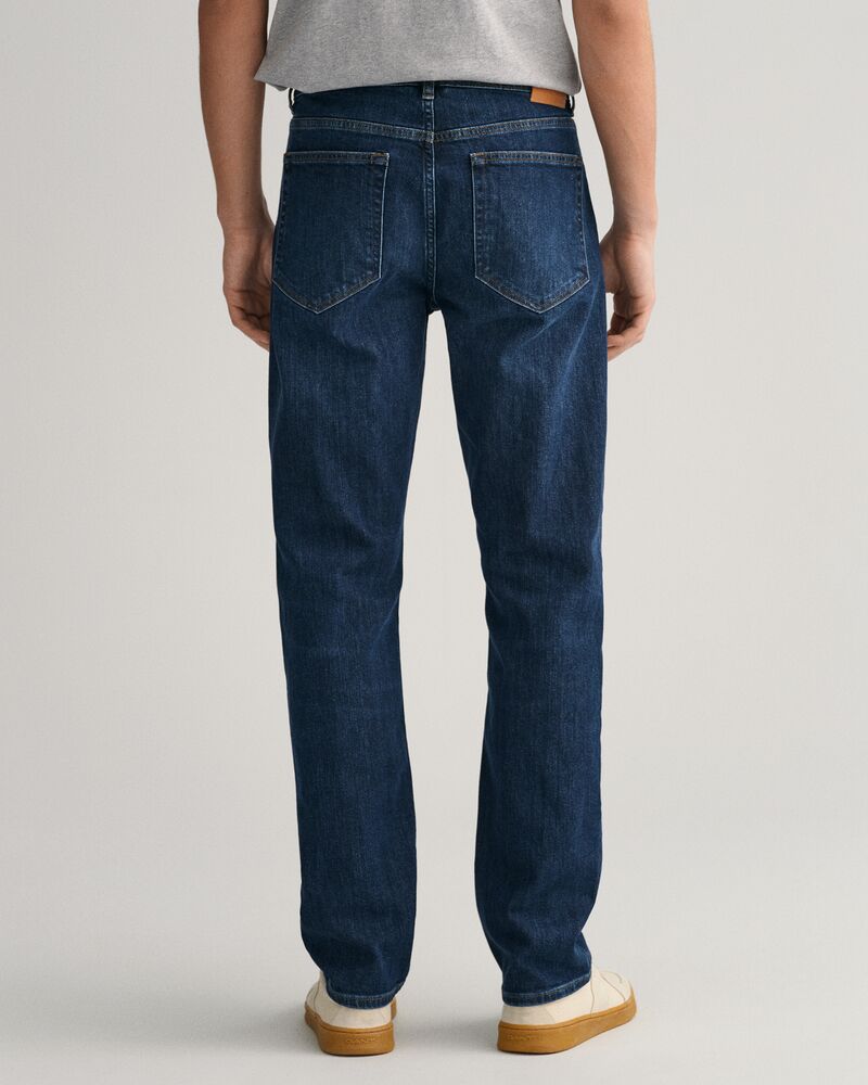 Regular Fit Jeans Dark Blue Worn In / 32/32