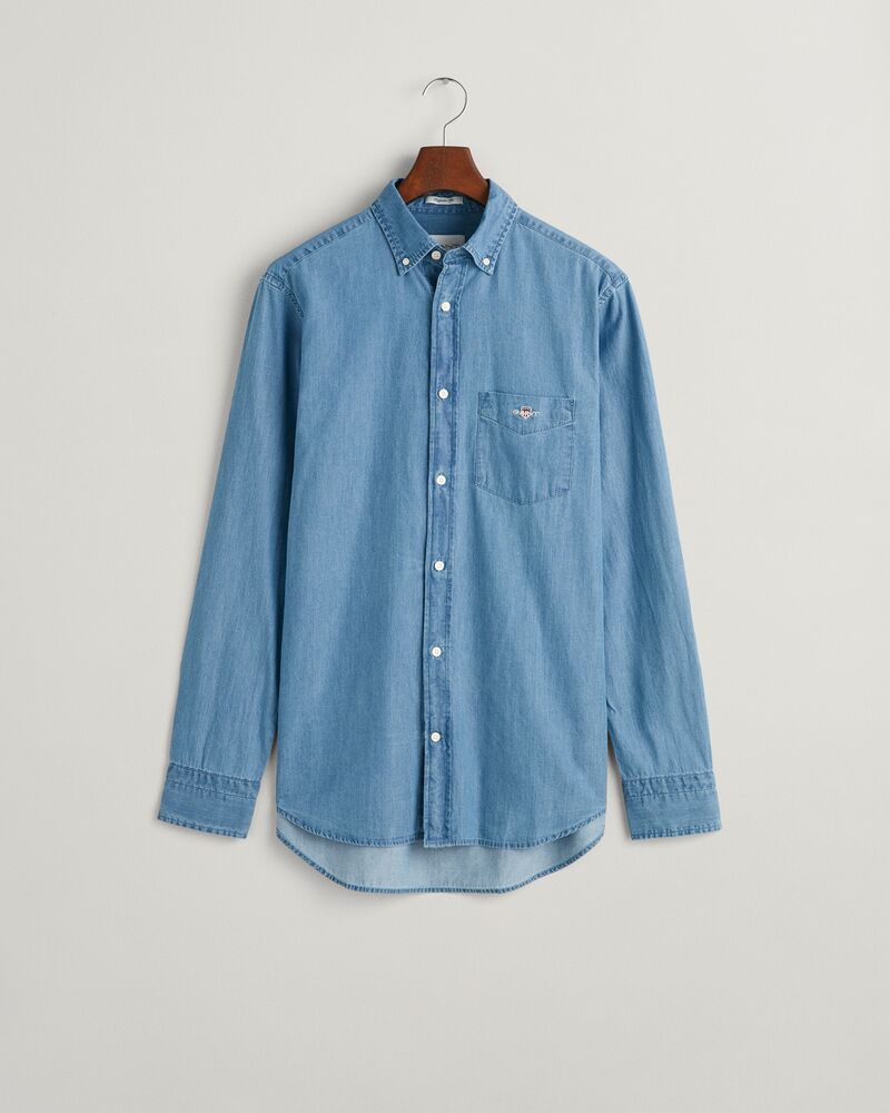 Regular Fit Indigo Shirt