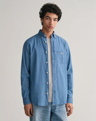 Regular Fit Indigo Shirt