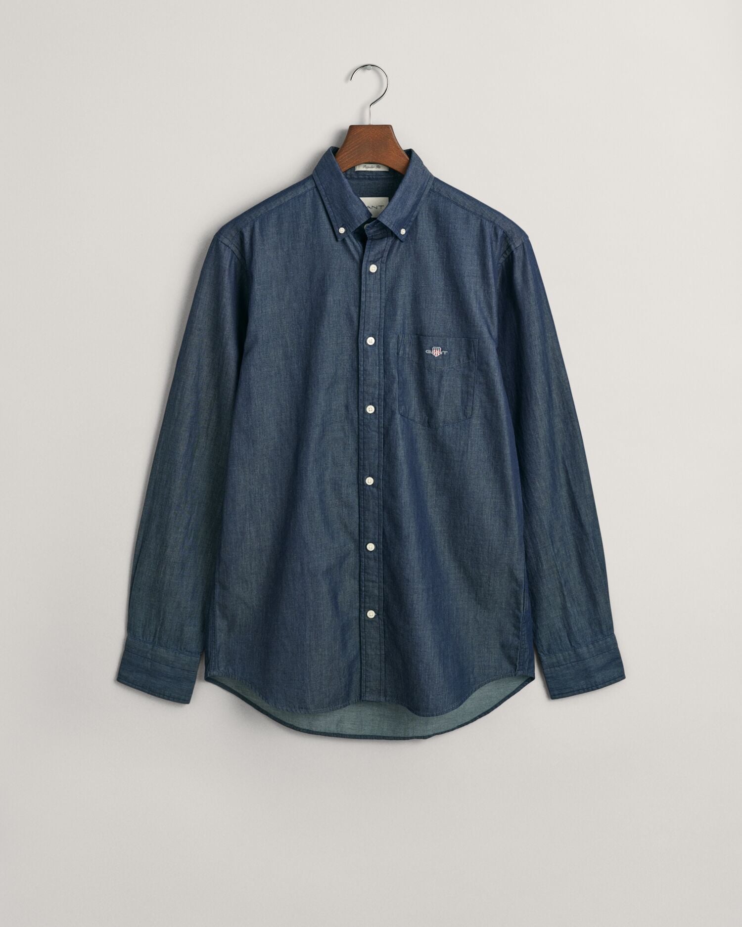 Regular Fit Indigo Shirt Dark Indigo / S