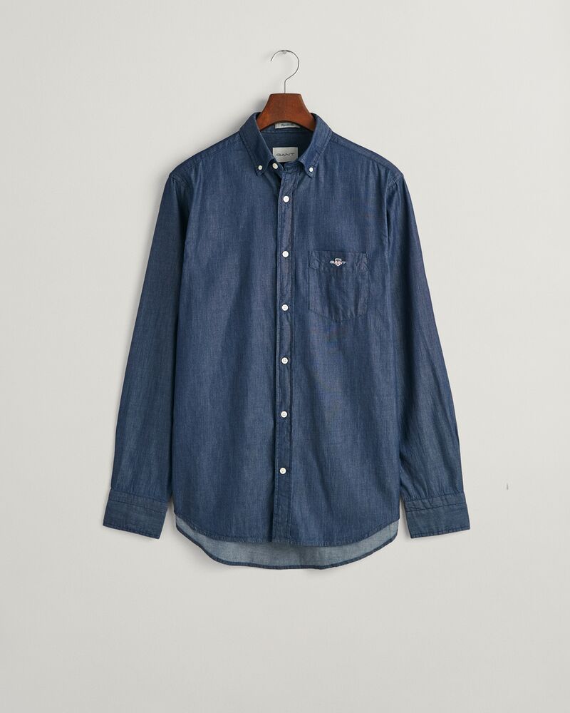 Regular Fit Indigo Shirt