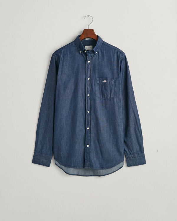 Regular Fit Indigo Shirt