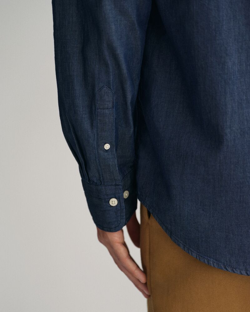 Regular Fit Indigo Shirt
