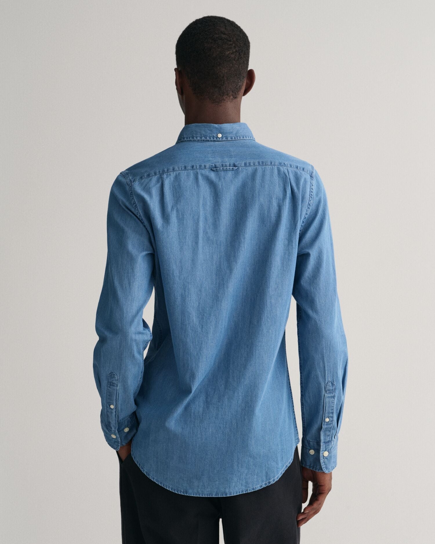 Slim Fit Indigo Shirt