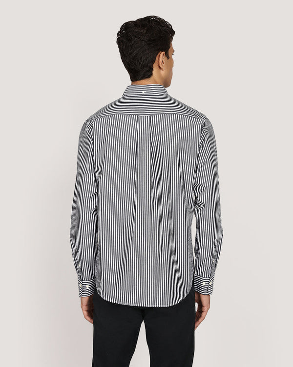 Gant Regular Classic Poplin Stripe Shirt