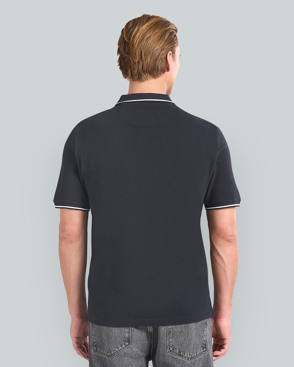 Tipped Piqué Polo Shirt