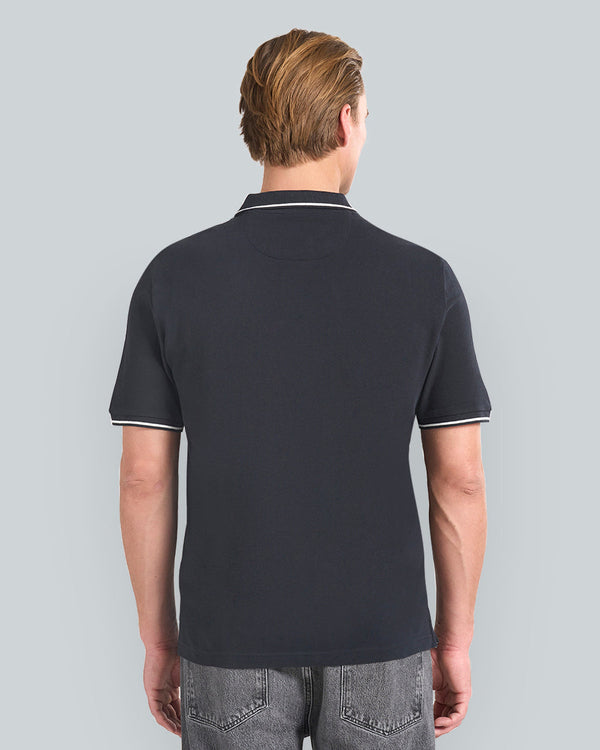 Tipped Piqué Polo Shirt