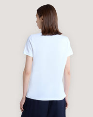 SLIM SHEILD CAP SLEEVE PIQUE POLO White / M