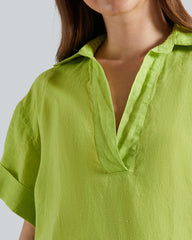 Rel Linen Popover Short Sleeve Shirt