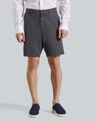 Dobby Relaxed Shorts Antracite / 36