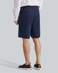 Dobby Relaxed Shorts Evening Blue / 36