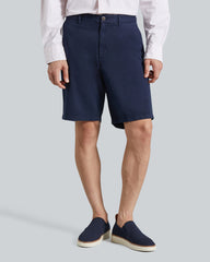Dobby Relaxed Shorts Evening Blue / 36