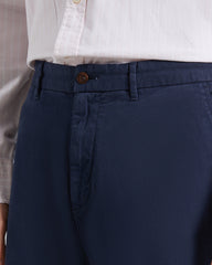 Dobby Relaxed Shorts Evening Blue / 36