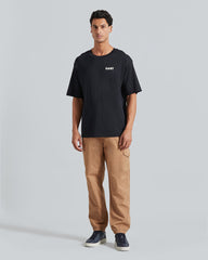 Back Logo Graphic Short Sleeve T-Shirt Black / L