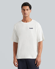Back Logo Graphic Short Sleeve T-Shirt Eggshell / L