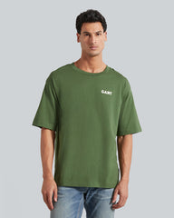 Back Logo Graphic Short Sleeve T-Shirt Pine Green / L