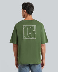 Back Logo Graphic Short Sleeve T-Shirt Pine Green / L