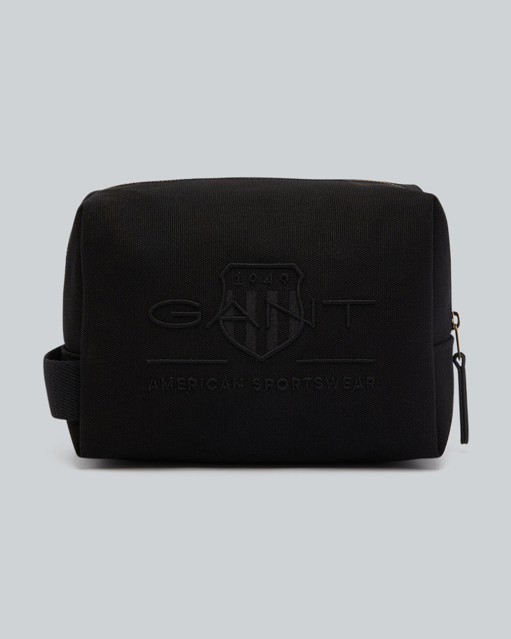 Gant Tonal Shield Wash Bag – Minimalist Style With Functionality Ebony Black / ONESIZE