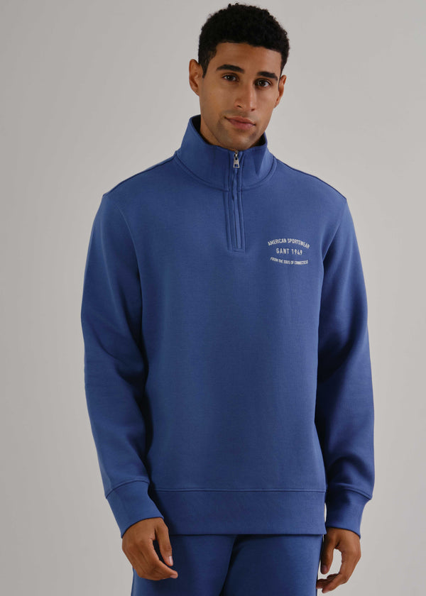 Small Graphic Sweat Half Zip