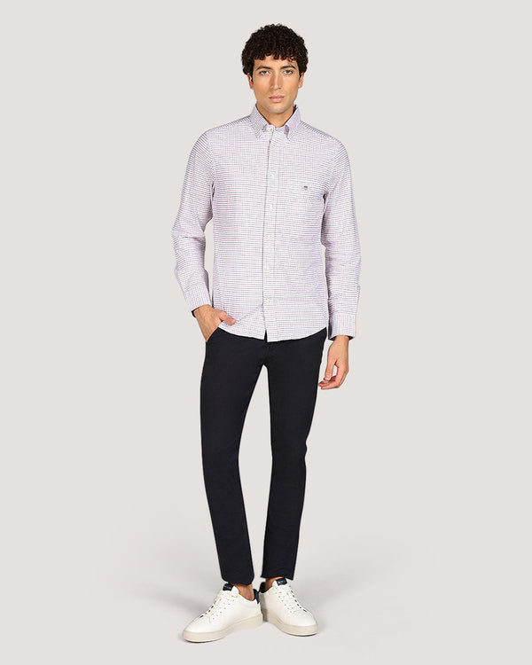 Gant Regular Classic Oxford Check Shirt For Men