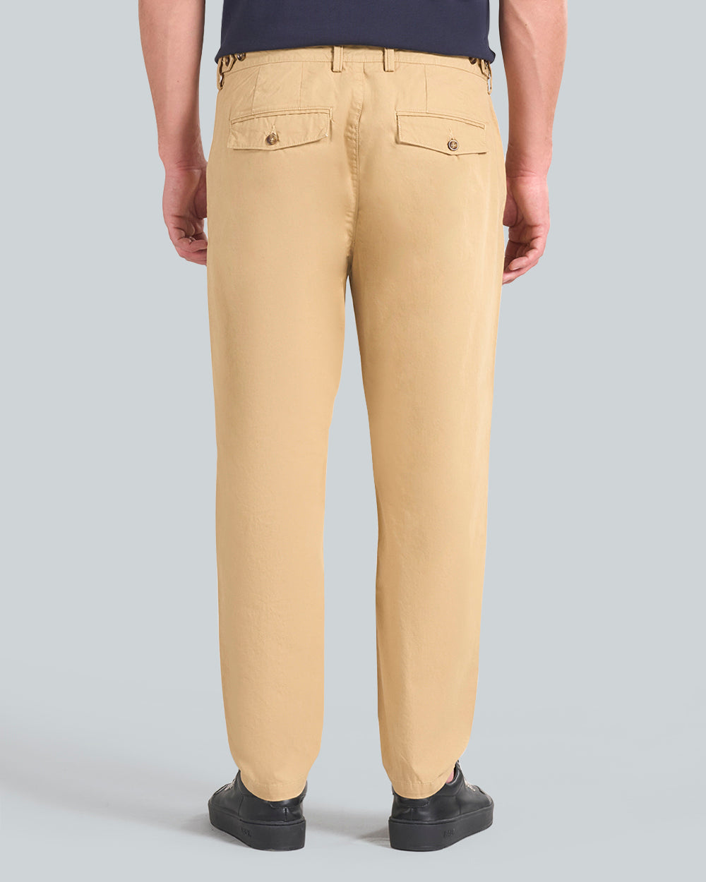 Regular Fit Tapered Canvas Chinos