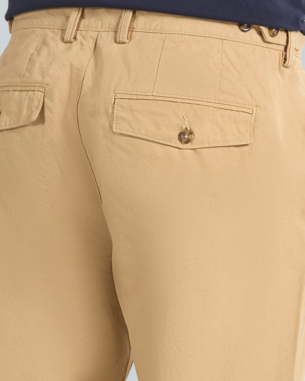 Regular Fit Tapered Canvas Chinos