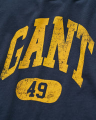 Gant 49 Arch Relaxed  T-Shirt Blue / 92
