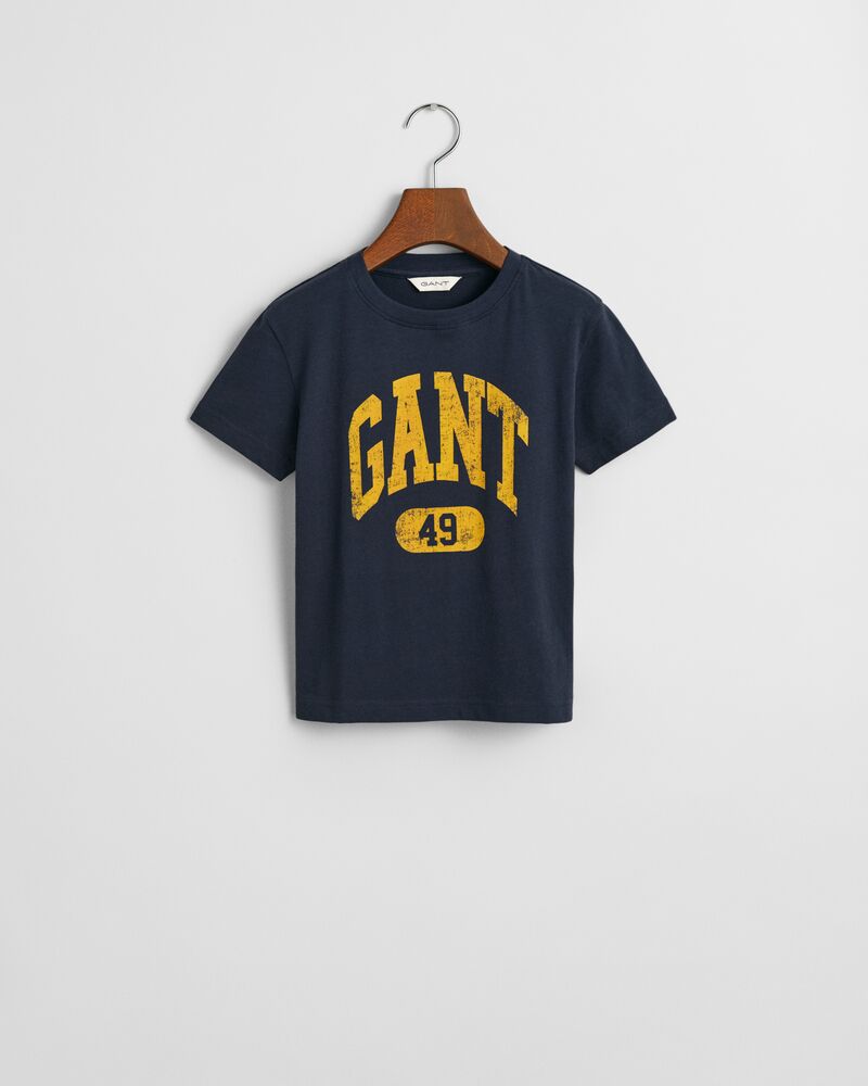 Gant 49 Arch Relaxed  T-Shirt Blue / 92