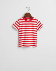 Striped Shield T-Shirt Red / 92