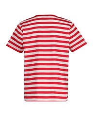 Striped Shield T-Shirt Red / 134/140