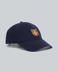 BADGE WASHED CAP Blue / OS