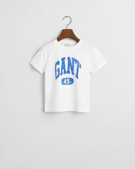 Gant 49 Arch Relaxed  T-Shirt White / 92