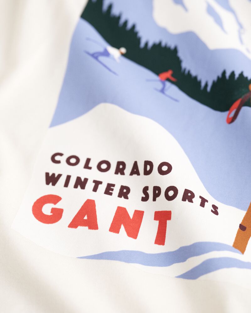 SEASONAL GRAPHIC T-SHIRT Cream / XS