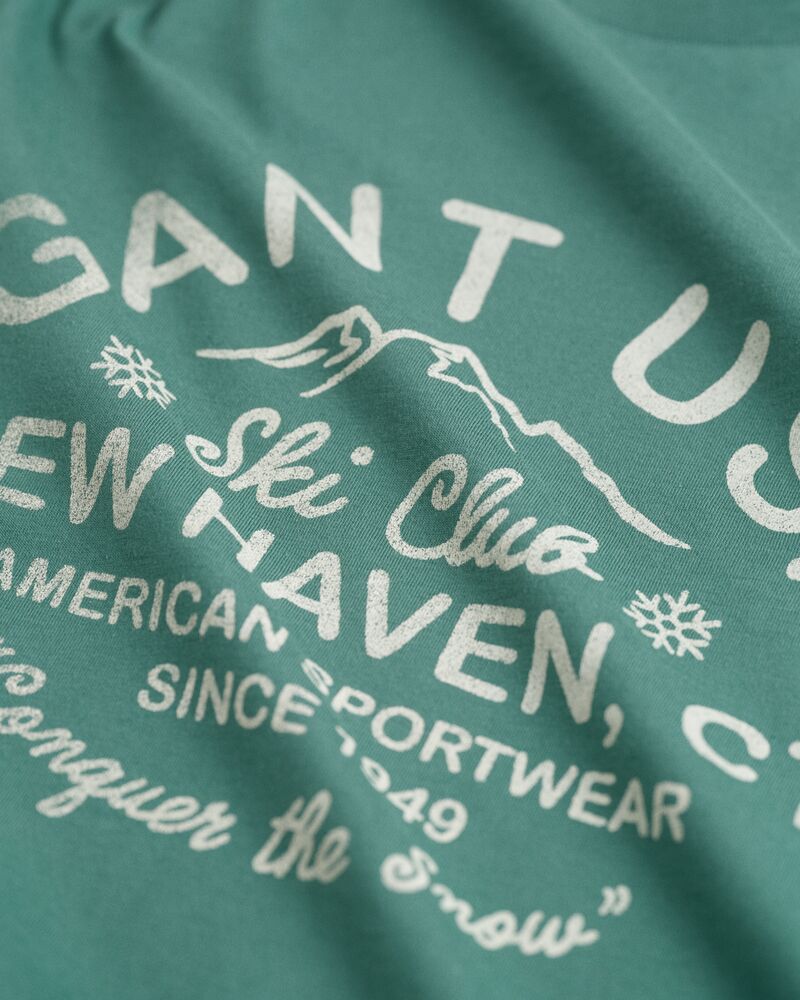 SEASONAL GRAPHIC T-SHIRT Green / XS