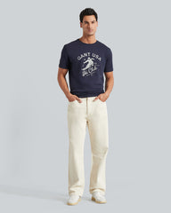 SEASONAL GRAPHIC T-SHIRT Blue / L