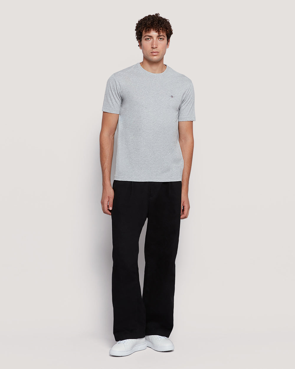 Shield Logo Ss T-Shirt Grey / M