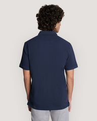 Shield Logo Ss Polo MARINE / M