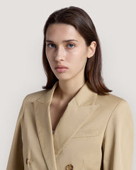 Slim Fit Cotton Blazer