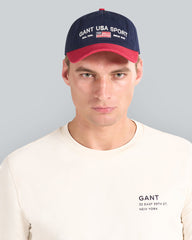 Contrast Washed Visor Cap Blue / OS