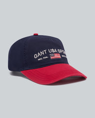 Contrast Washed Visor Cap Blue / OS