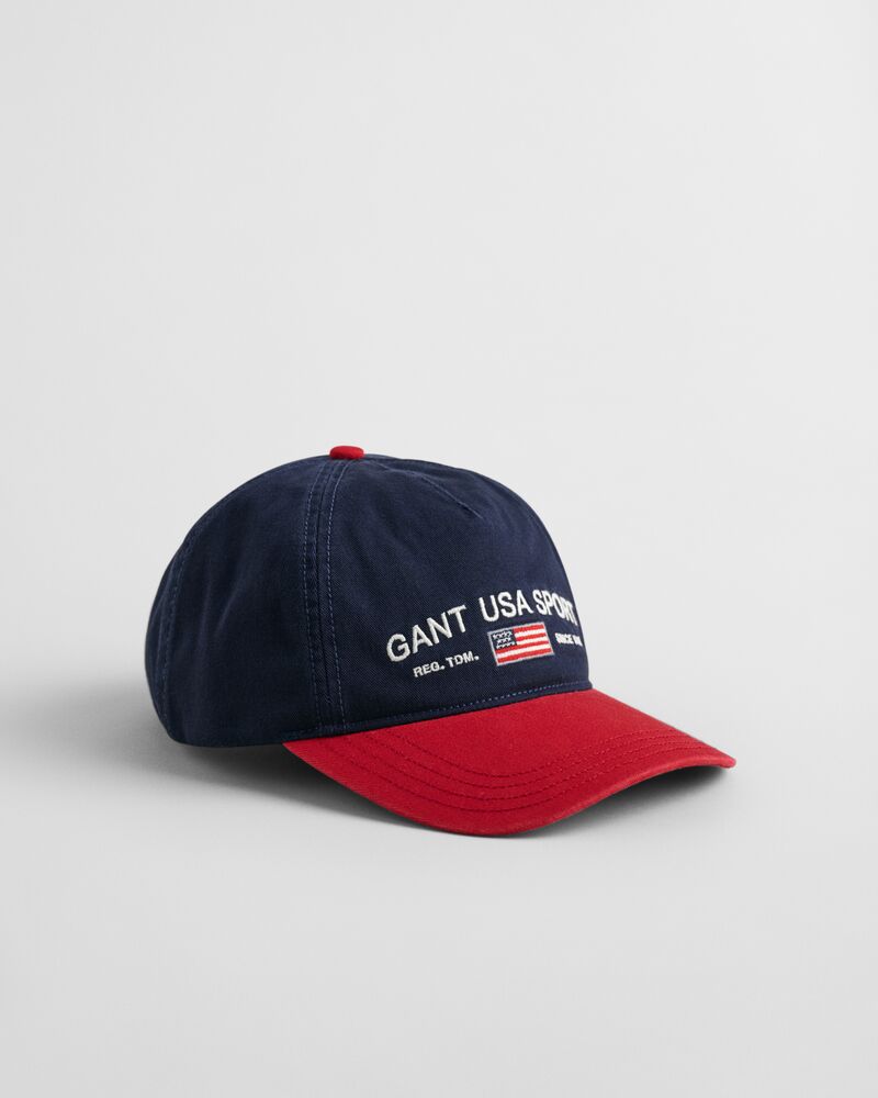 Contrast Washed Visor Cap Blue / OS