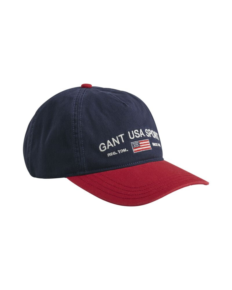 Contrast Washed Visor Cap Blue / OS