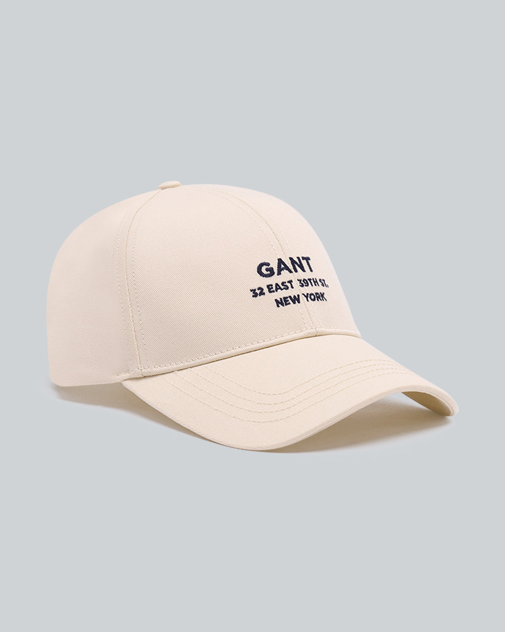 Small Script Graphic Cap Cream / OS