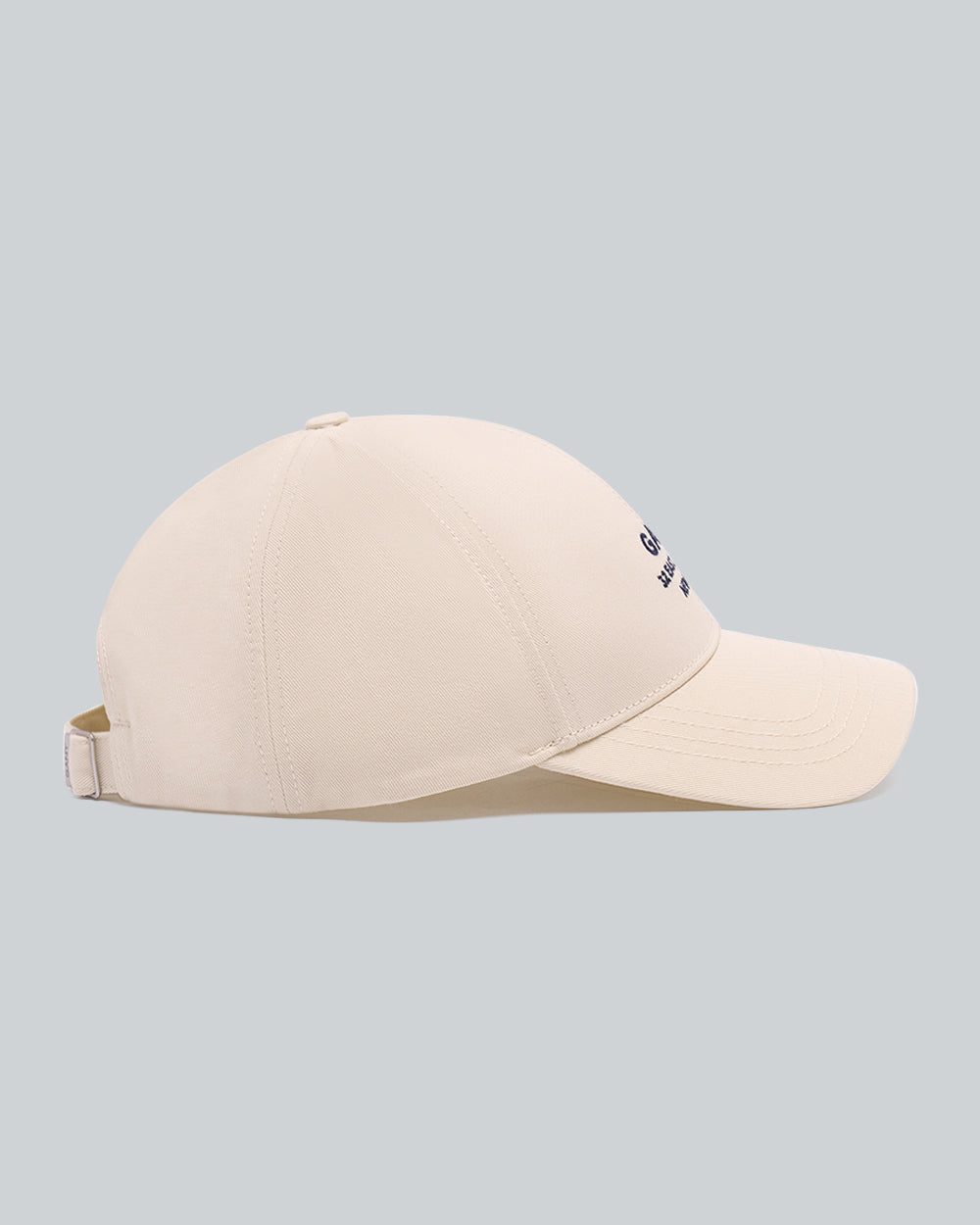 Small Script Graphic Cap Cream / OS