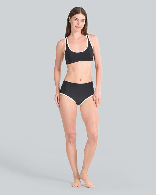 High Waisted Hipster Bikini Bottoms