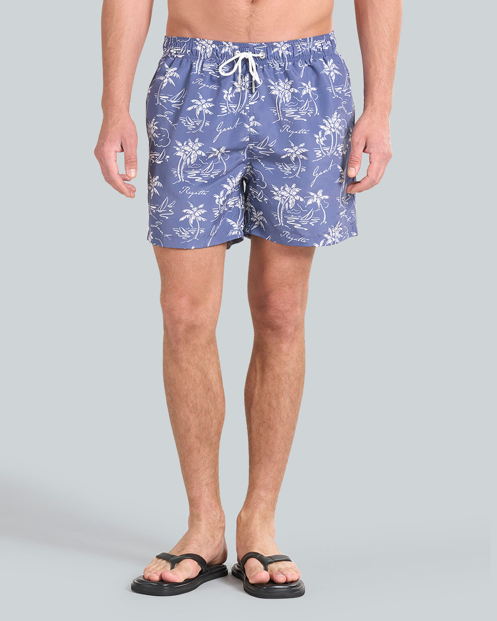 Island Print Swim Shorts