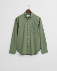 Regular Fit Classic Poplin Shirt Green / S