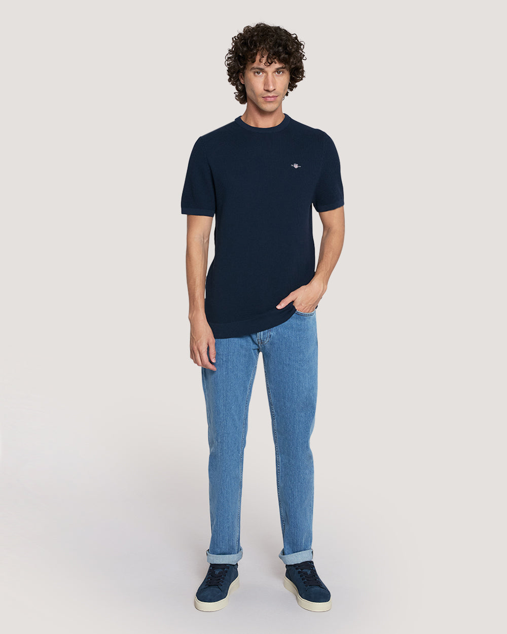 Regular Fit Clean Wash Jeans Blue / 32X32