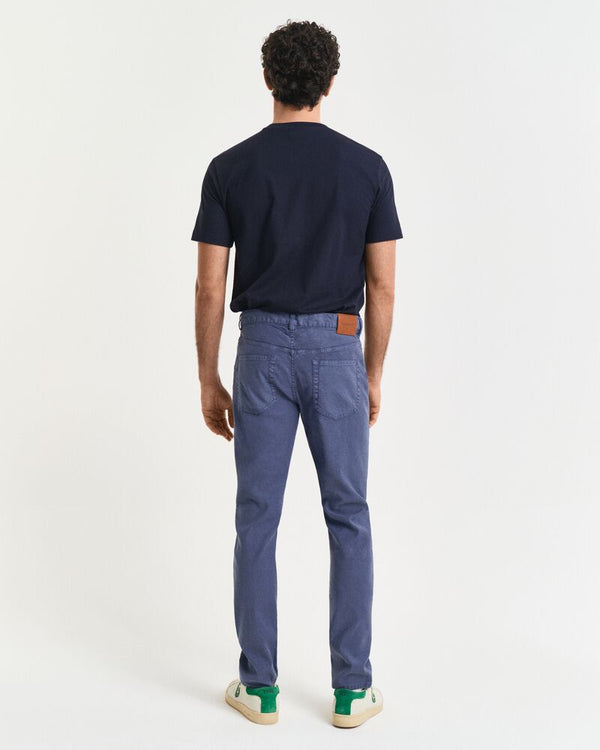 Slim Fit Cotton Linen Jeans